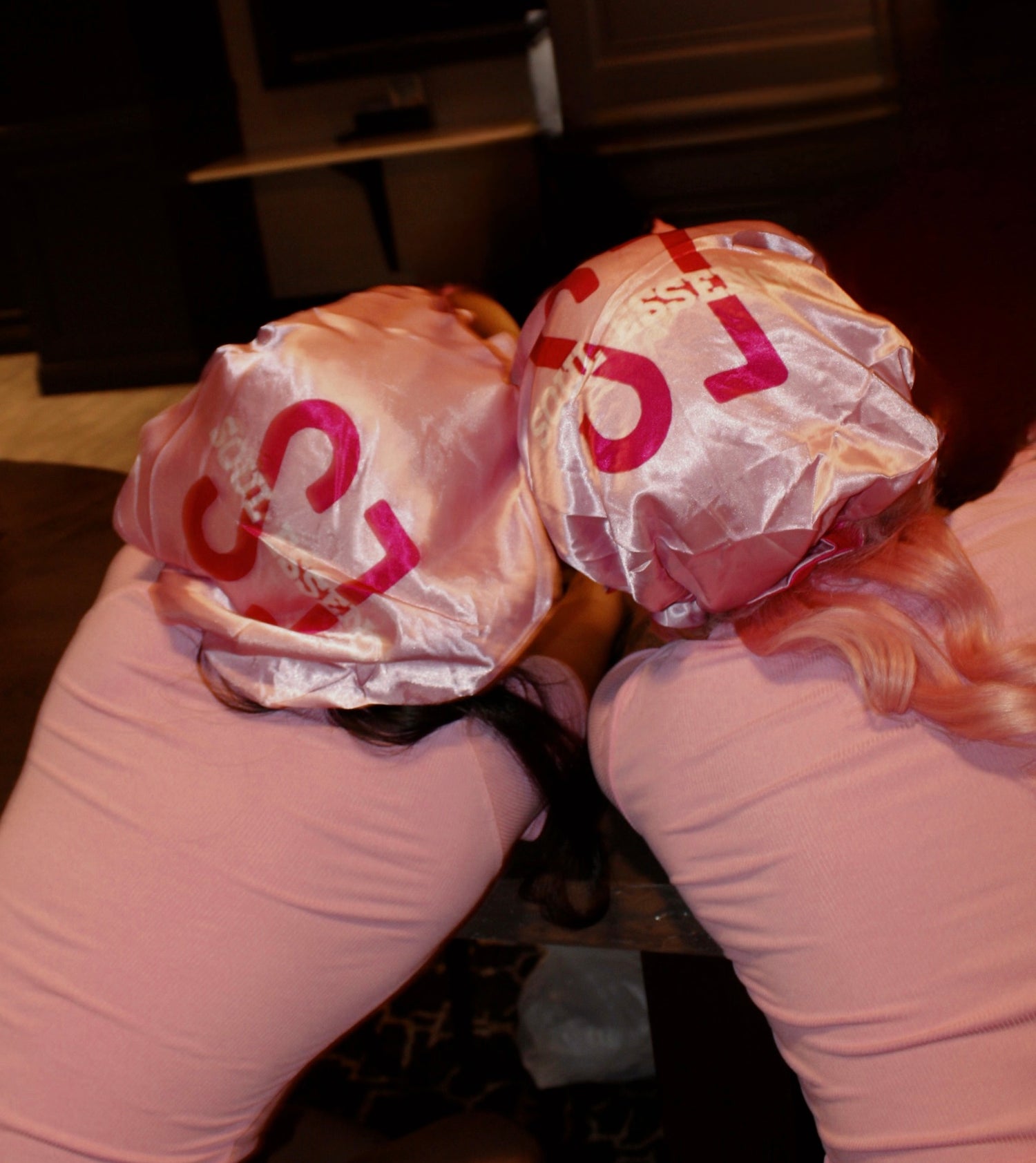 Reversible Satin bonnets